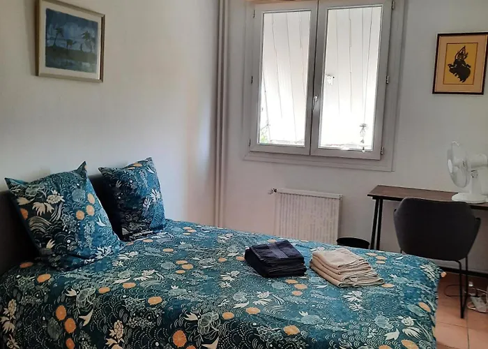 Grande Chambre Lumineuse Chez L\'Habitant
